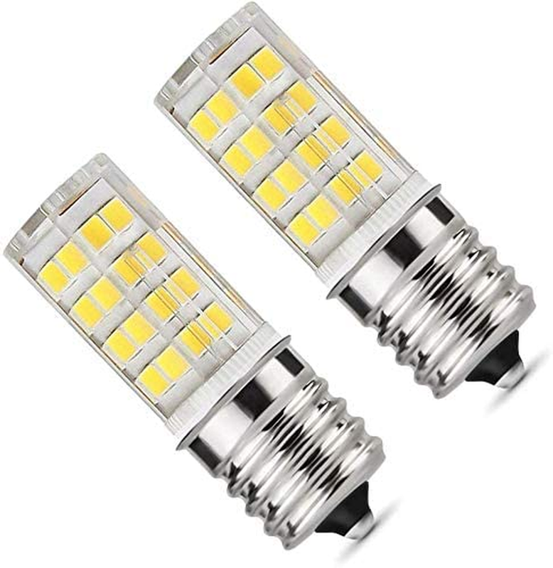 E17 LED Bulb, Microwave Oven Light 5 Watt Daylight White 6000K dimmable 52x28...