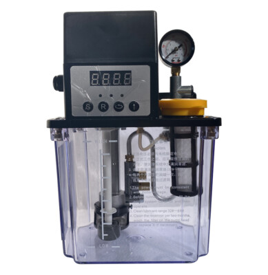 PreAsion 2 Liter Electric Automatic Lubrication Oil Pump for cnc Machine
