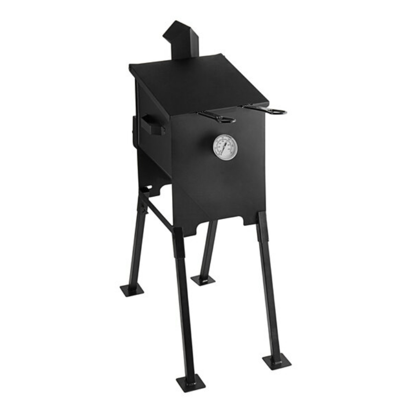 4 Gal Steel Liquid Propane Outdoor Deep Fryer Fries Fish Meat 90,OOO BTU w Stand