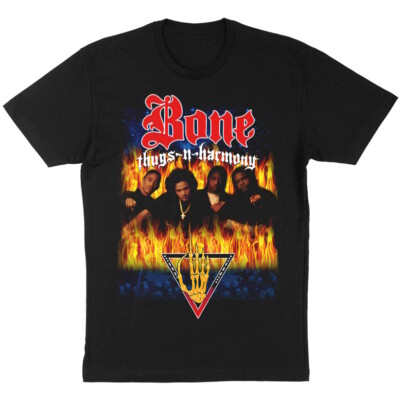 Bone Thugs-n-Harmony Crossroads T-shirt - Bone Thugs and Harmony Shirt - NEW