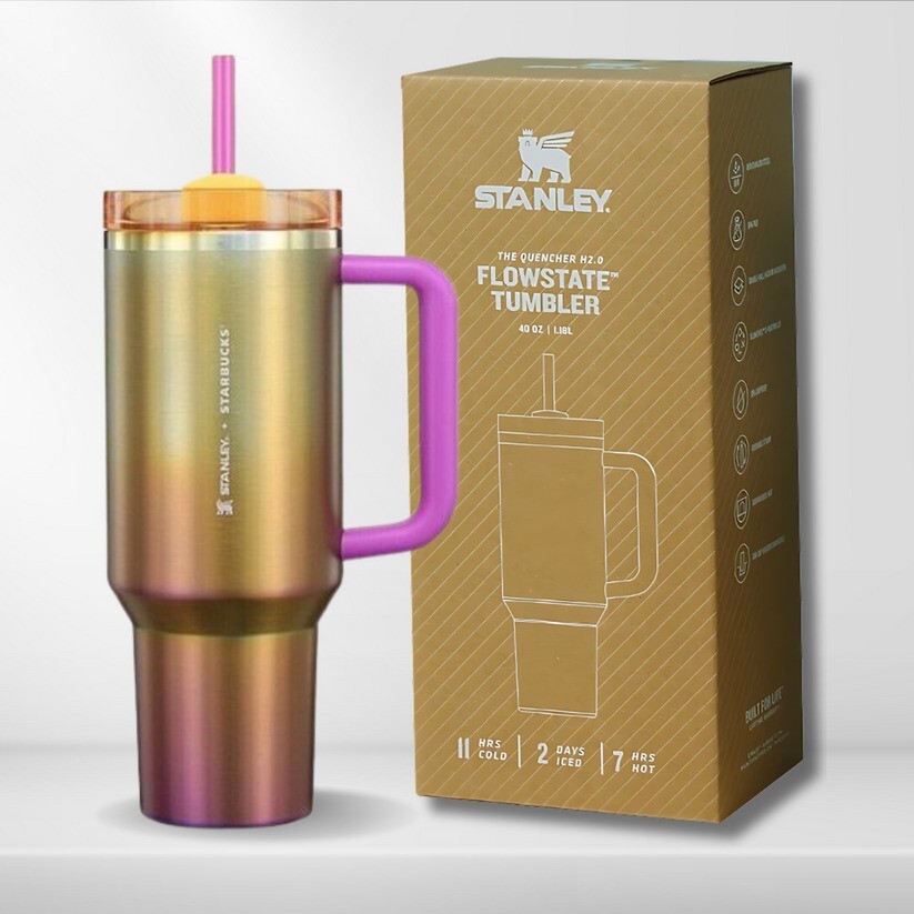 Stanley X Starbucks Summer Sunset Gradient Quencher 40oz
