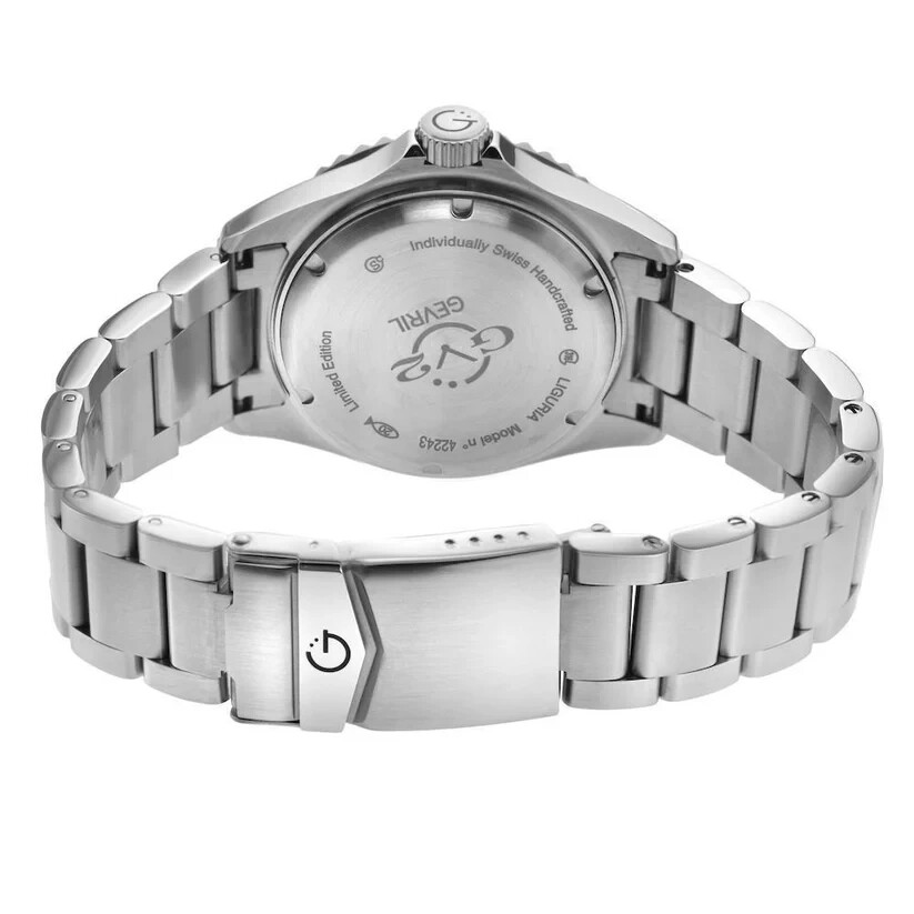 Pre-owned Gevril Gv2 Liguria By  Men's Automatic Watch Swiss Made 42mm $2,695 -