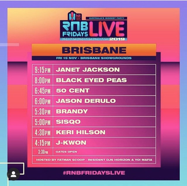 RNB Friday’s tickets. Brisbane . X 4 170 each . Platinum standing Miscellaneous Goods