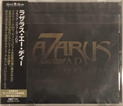 Lazarus A.D. - Black Rivers Flow CD 2011 Metal Blade - MBCY-1141 [Japan w/ OBI]
