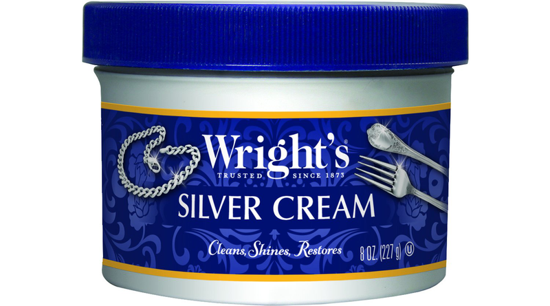 Wright's Silver Cleaner and Polish Cream - 8 Ounce - Ammonia Free - Gently Clean