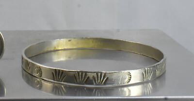 CrazieM Sterling 925 Silver Vintage Southwest Estate Bracelet 8-8.75'' 15.2g x55
