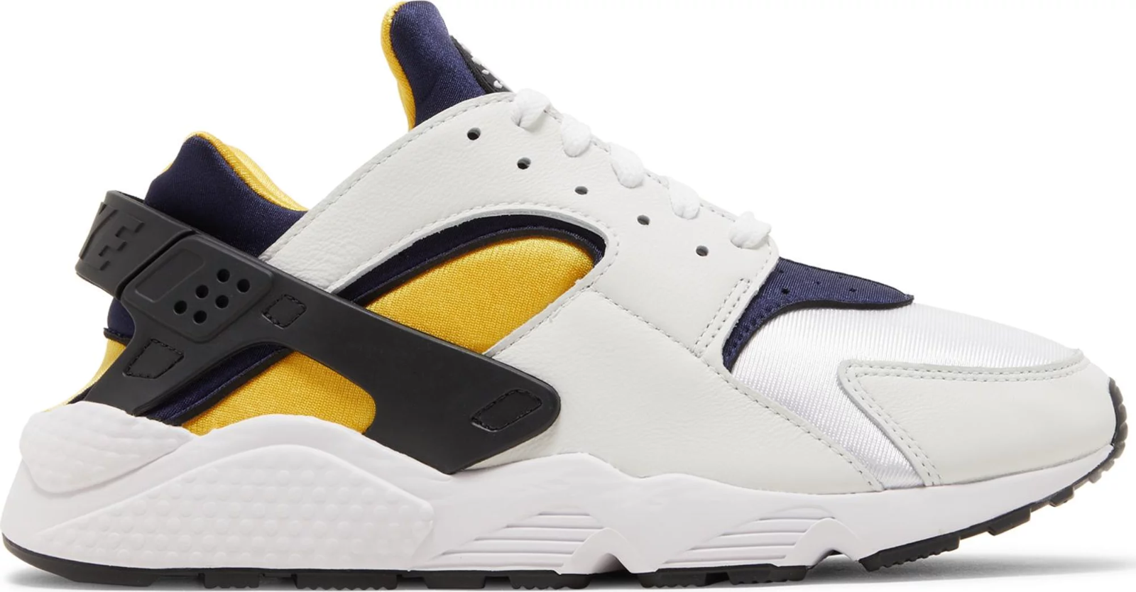 Мужские кроссовки Nike Air Huarache Michigan белые, темно-синие, желтые, черные DD1068-107 9