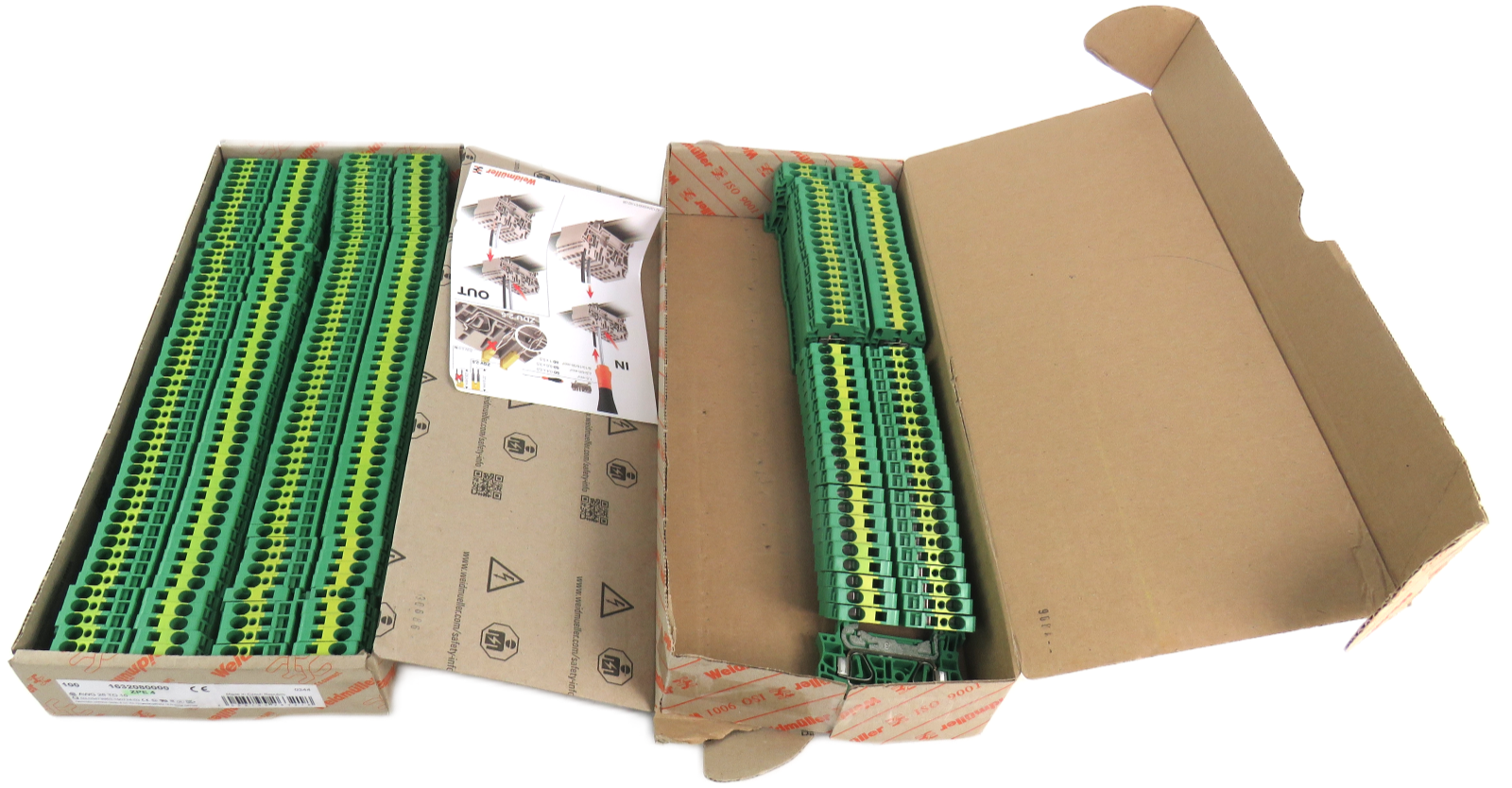 WEIDMULLER ZPE 4 1632080000 Lot of 143 New