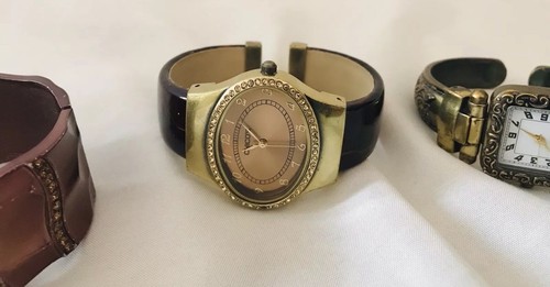Lot Of 3 VTG CHICO’S Bangle Bracelet Watches!