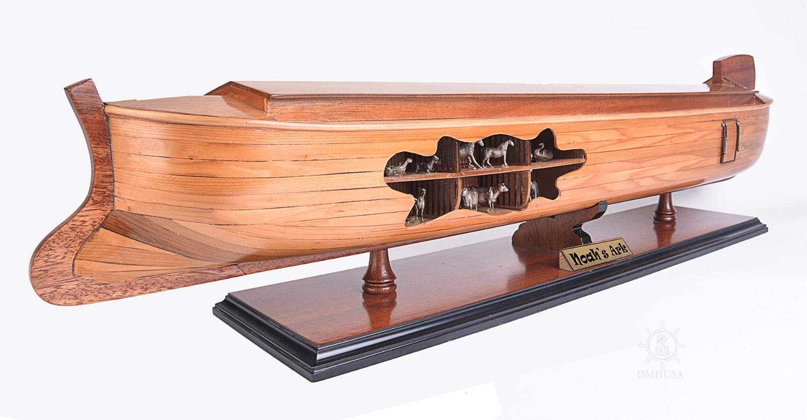 Noah's Ark Model – Handcrafted Replica of the Ark Encounter, Cedar