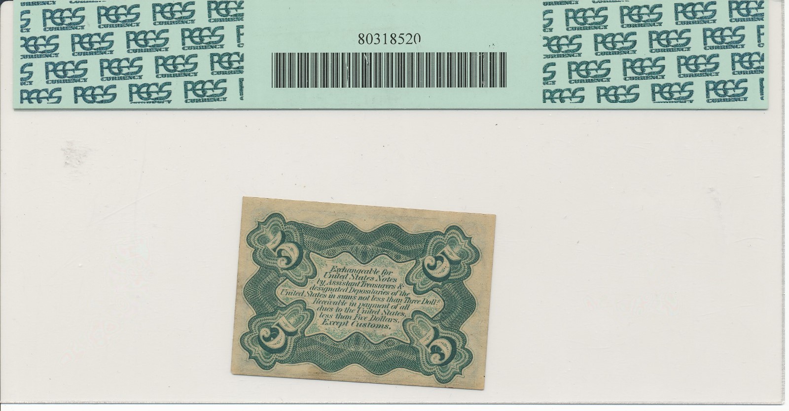 Lot of 6 U.S. Fractional Currency Notes - All PCGS Graded, 2nd, 3rd & 4th Issues