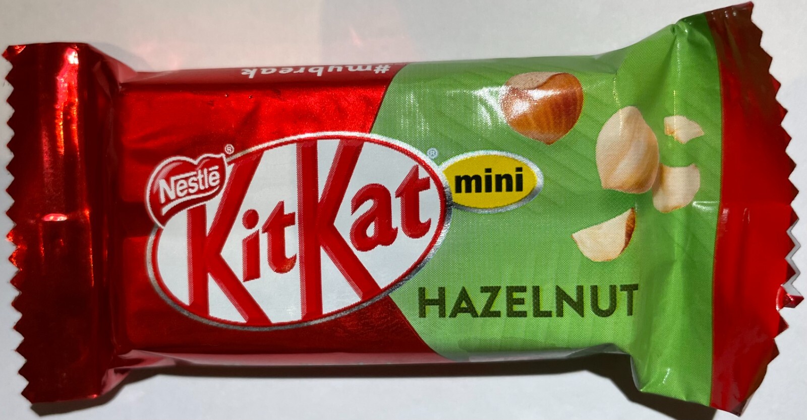 1x Unit KitKat Mini MIX Hazelnut — 0.49 oz (Two Bars / Unit