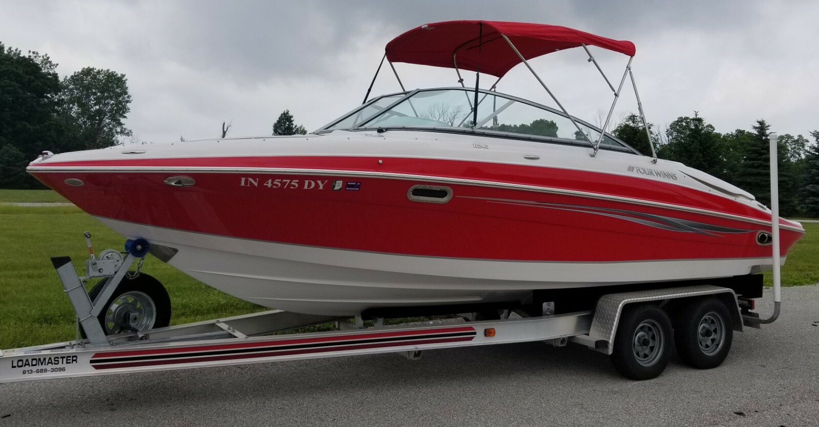 2008 Four Winns H240 - Volvo Penta 5.7Gi DuoProp bowrider runabout - Fresh Water