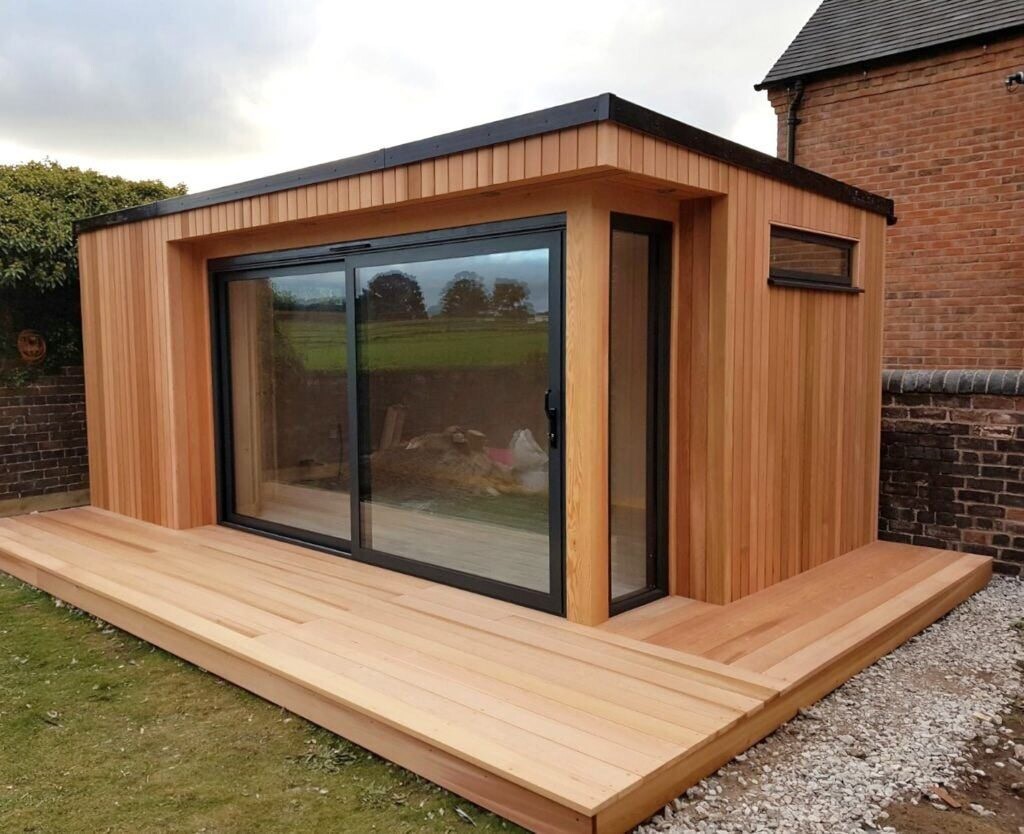 Garden office studio gym living space Sip buildings in Uppingham