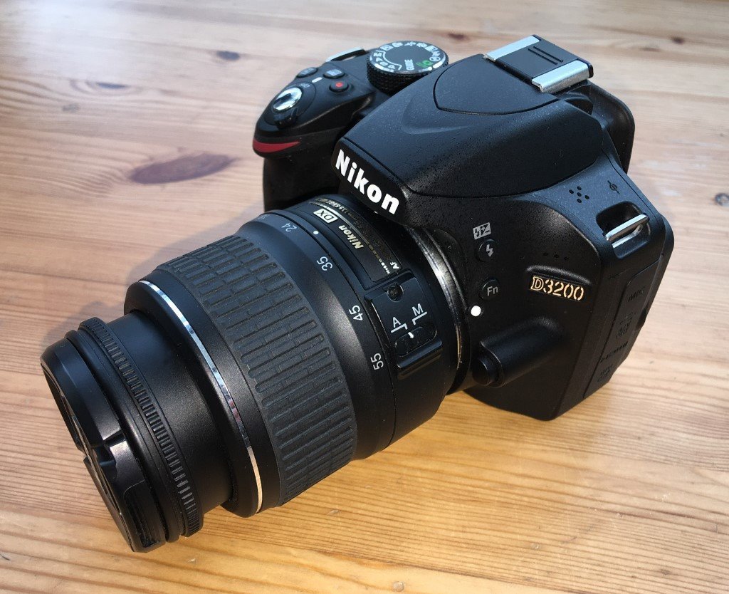 Nikon D3200 DSLR twin lens Double Zoom Kit boxed with all accessories