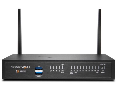 SonicWALL TZ470 Wireless-AC Network Security Appliance Firewal 02-SSC-2831   NEW