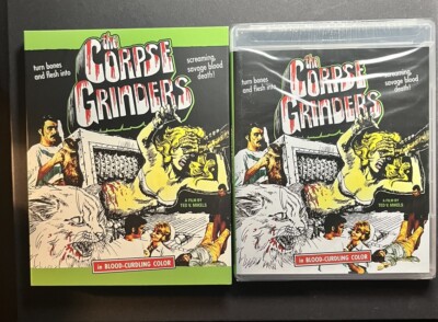 The Corpse Grinders Blu-ray w/ Slipcover Vinegar Syndrome Sealed