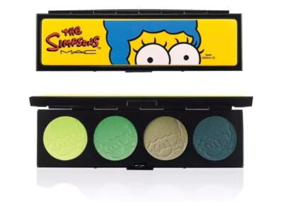 MAC Eyeshadow Quad The Simpsons Collection That Trillion Dollar Look, New In Box