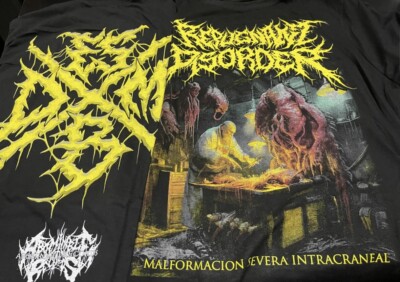Repugnant Disorder Tshirt Size Extra Large Kraanium Devourment Vulvectomy