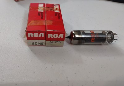 RCA Electron Tube 6EM5 NEW LOT of 2