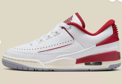 Nike Air Jordan 2/3 Chicago White Varsity Red Sail FD0383-161 Men's Sizes