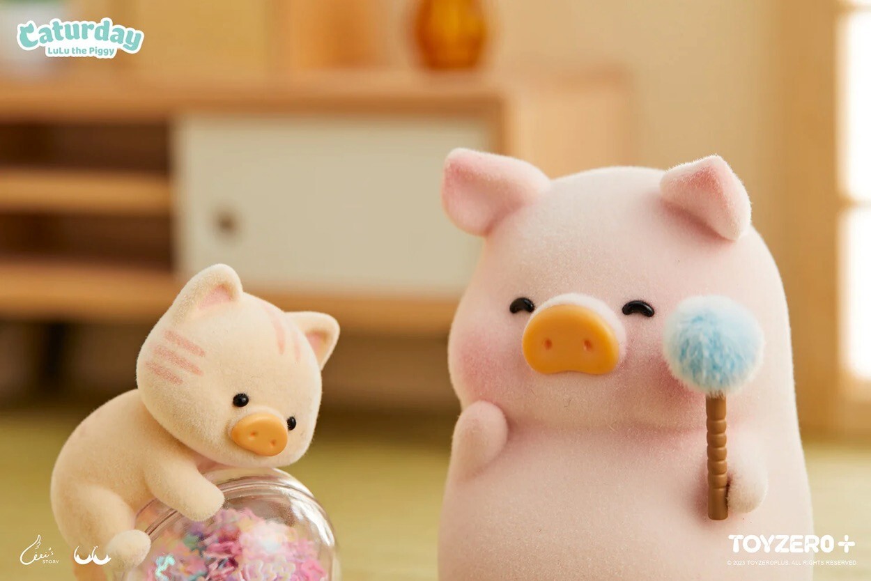 CATURDAY LuLu The Piggy KITTY TEASER *USA ONLY TOYZEROPLUS