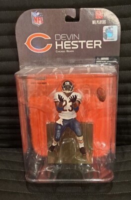 DEVIN HESTER, NFL, 2008 DEBUT MCFARLANE RARE VARIANT CHICAGO BEARS Hall of Fame