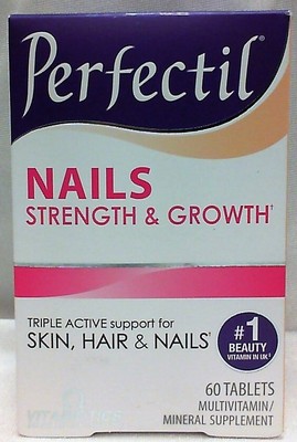 Perfectil Nails Strength & Growth Skin Hair Multivitamins 60 Tablets...