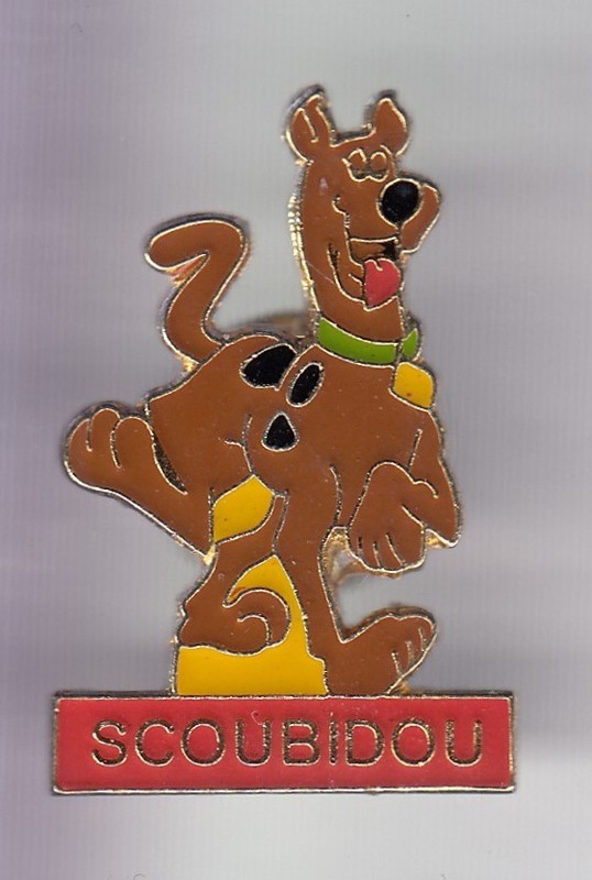 Rare Pins Pin'S .. Bd Comics Cartoon Chien Dog Scoubidou Scoobi Doo Warner ~D4