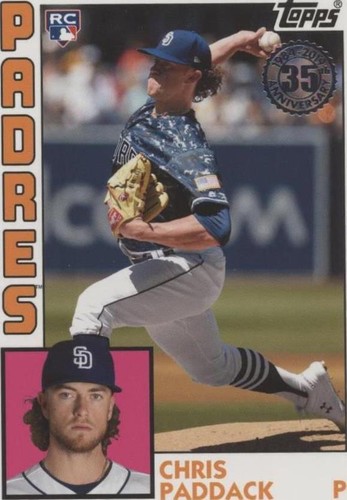2019 Topps Update Series - Chris Paddack #84BT-28