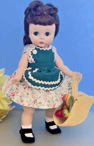 Madame Alexander Doll &amp;quot;Wendy takes fruit to grandma&amp;quot; orig fruit basket ...