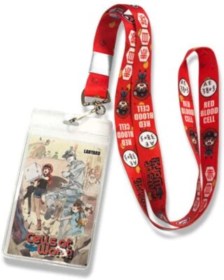 Cells at Work! - Red Blood Cells Lanyard