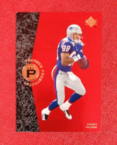 1996 Upper Deck SP #8 Premier Prospects Terry Glenn Patriots ROOKIE Card. rookie card picture