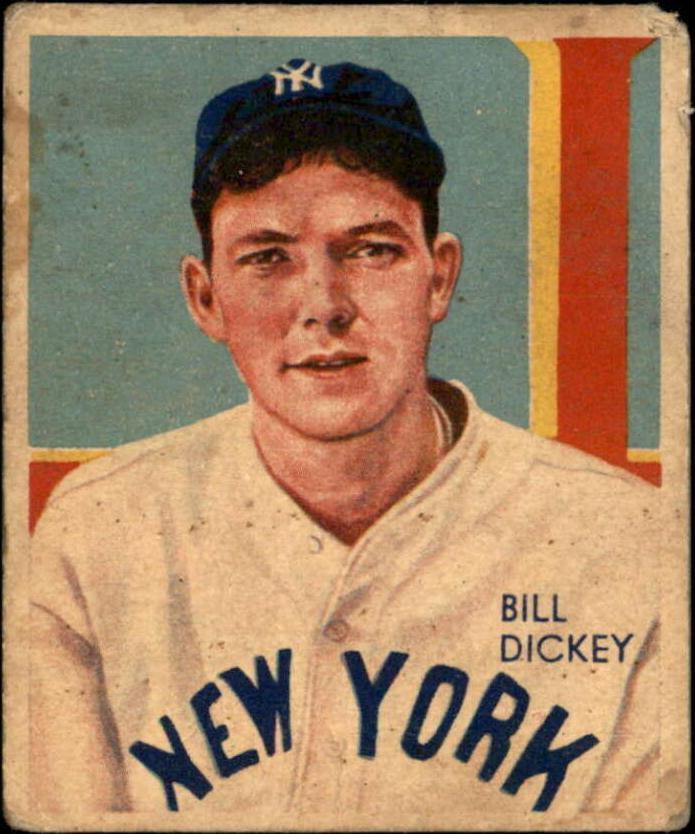 National Chicle Diamond Stars 1934-36 - Bill Dickey #11