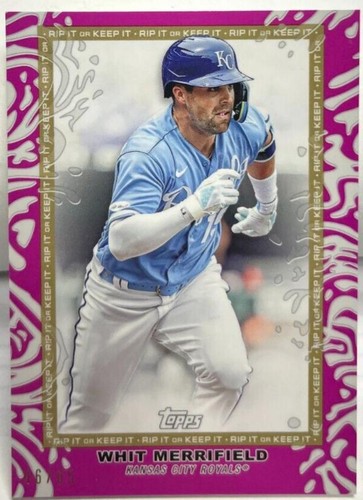 2022 Topps Rip - Whit Merrifield #24