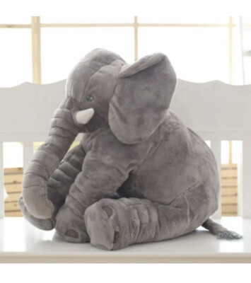 Baby Elephant Pillow for Newborns Toddlers Cute Soft Toy 24 inches