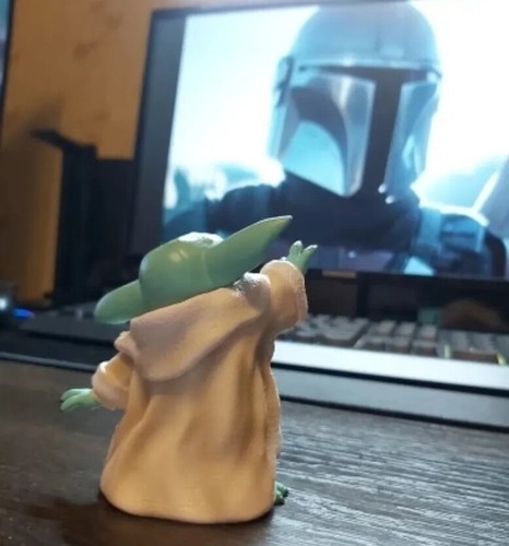 Baby Yoda Grogu Mandalorian Star Wars Toy Action Figure