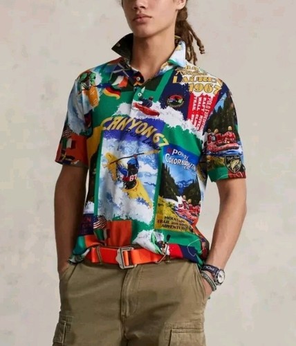 Polo by Ralph Lauren KAYAK ラガーシャツ Polo Ralph Lauren Retro Sportsman Kayak Expedition Colorado