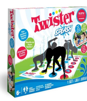 Hasbro Twister Splash Classic Game   Summer Toys for Kids Outdoors Water Pool 6+