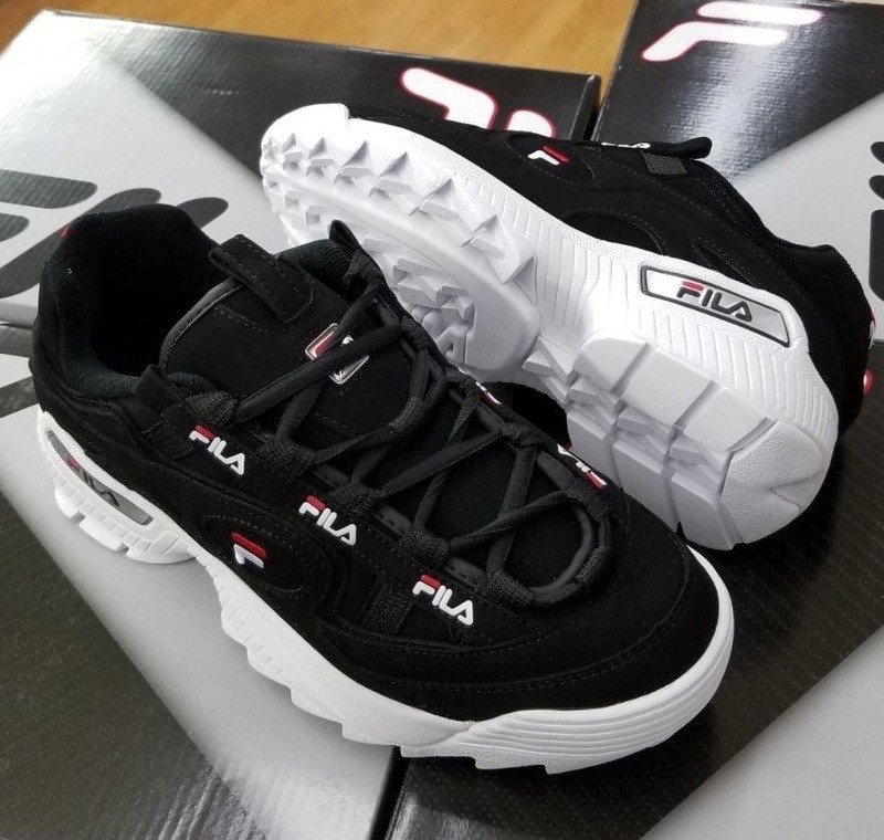 fila d formation black mens