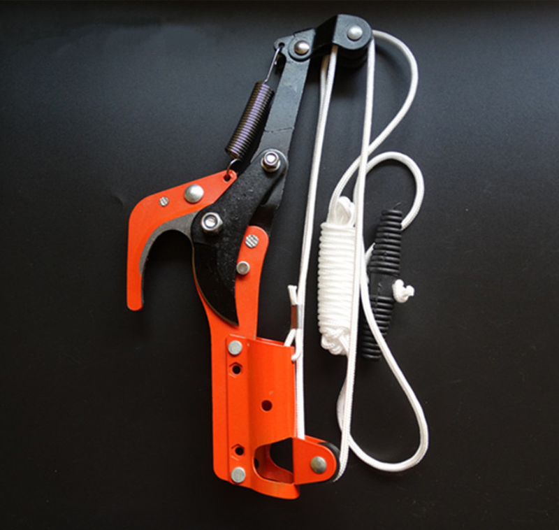 Extendable Tree Pruner Branch Scissors with Saw Ropes Garden Cutting Tool US