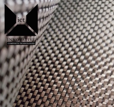 24  x 50'' Carbon Fiber Fabric Cloth Plain Weave (3k, 6oz)