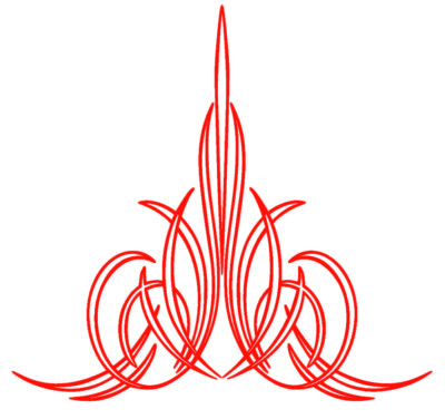 High-Quality Vinyl Pinstripe / Scroll Decal -Many Colors & Sizes- Free Shipping!