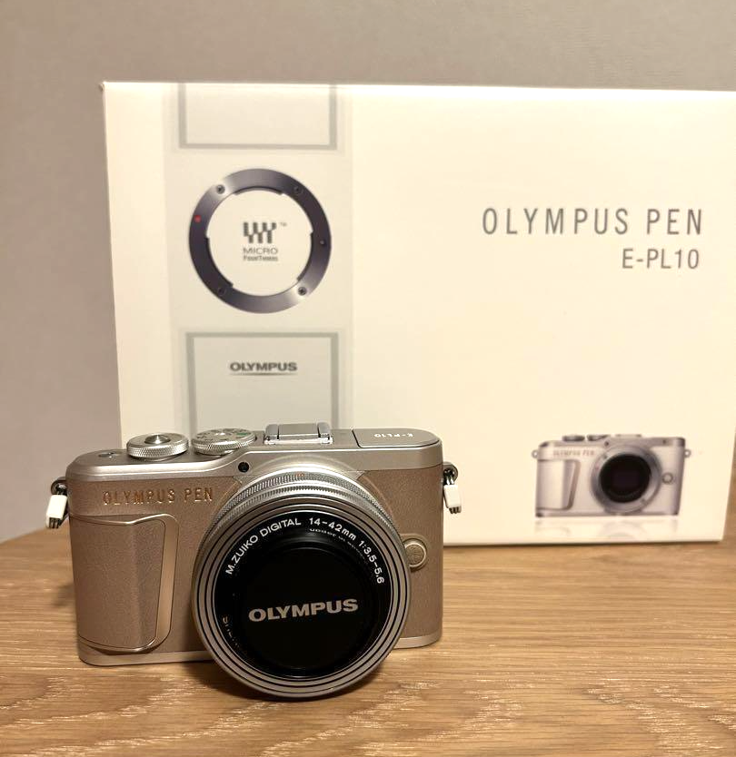 美品⭐︎ブラックミスト付き】OLYMPUS PEN E-PL10 ブラウン カメラ