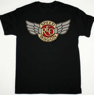 REO Speedwagon band logo T-shirt black Cotton All Sizes S to 5Xl UT61