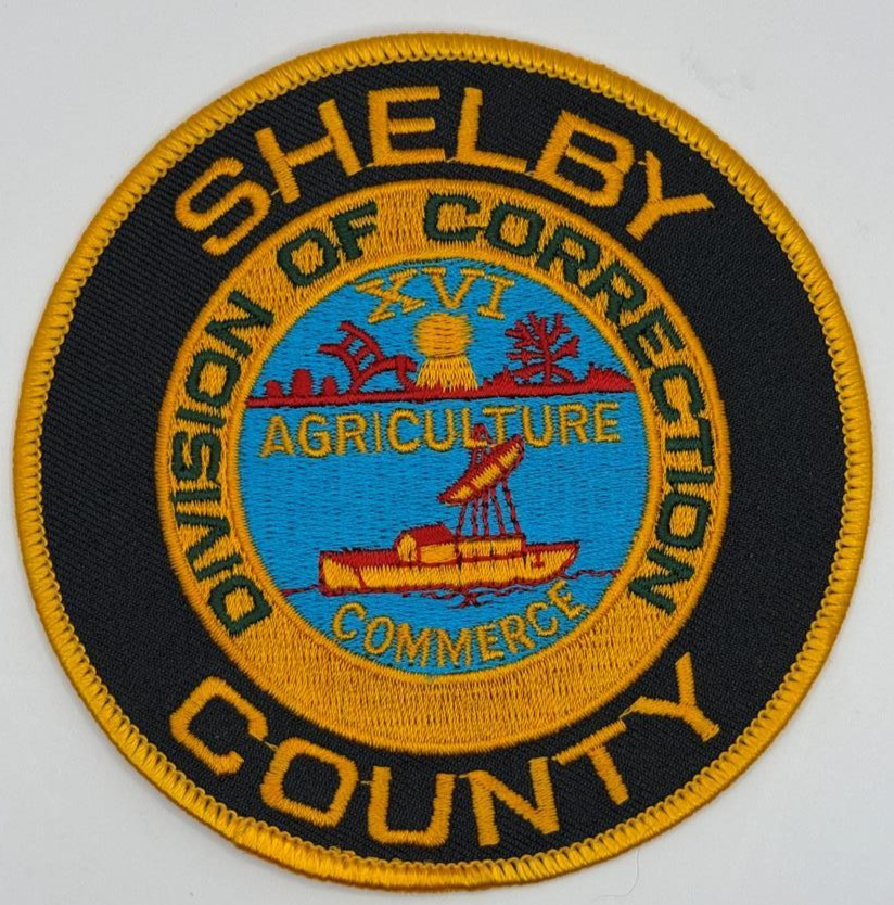 Shelby County Tennessee Division of Correction Jail Police Patch