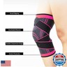 NuCamper Knee Brace for Arthritis Pain,Adjustable Compression Sleeve for Men Women Pain Relief，Knee Support for Injury Recovery, Meniscus Tear,Runing,Sports,Workout