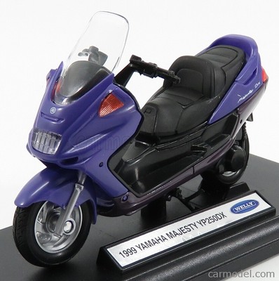 WELLY WE12141-Y19660PW SCALA 1/18 YAMAHA MAJESTY YP250DX SCOOTER 1999 PURPLE