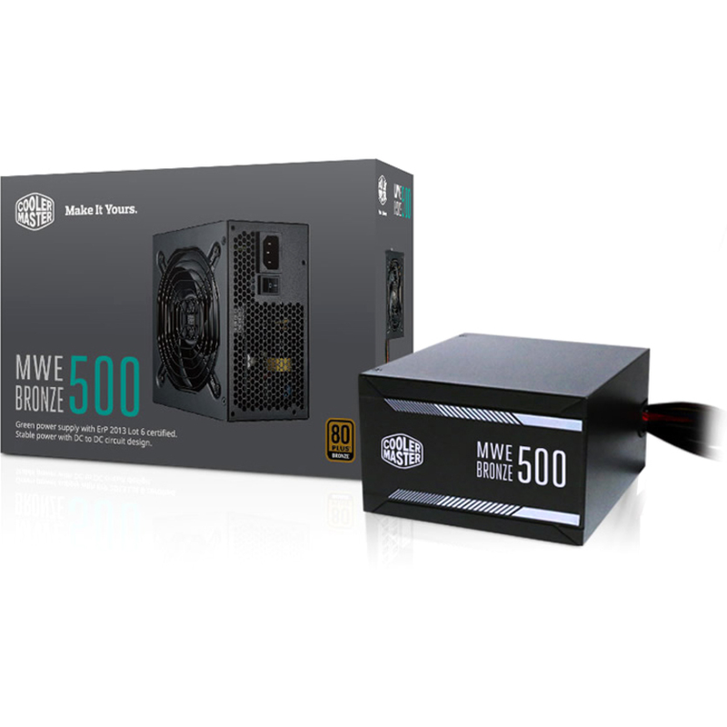 Cooler Master MWE 500W 80+ Bronze Power Supply
