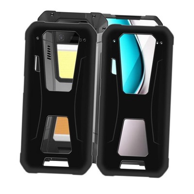 for Unihertz Tank 2 (6.81'') Case, Shockproof Protective Black Case Soft 
